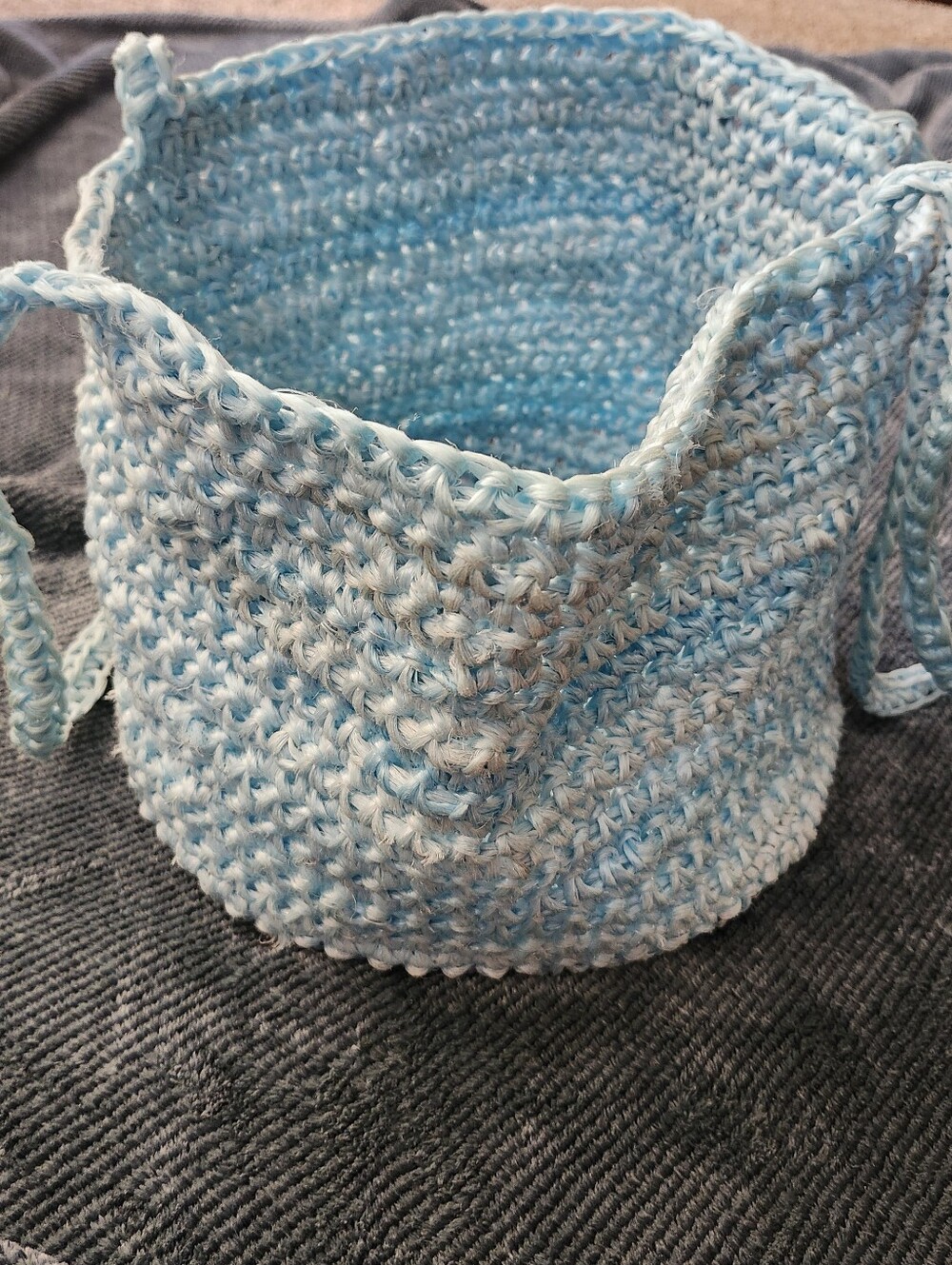 Bailing Twine Basket Handmade
